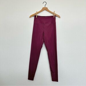 Girlfriend Collective | Ribbed high waisted leggings | magenta | small